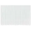 Image de vidaXL Rideau en Dentelle Floral Blanc 240 x 600 cm Polyester, Rideaux pour Salon, rectangulaires, Modernes en Dentelle, filtrant la lumière, Panneaux de confidentialité