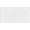 Image de vidaXL Rideau en Dentelle Floral Blanc 220 x 750 cm Polyester, Rideaux pour Salon, rectangulaires, Modernes en Dentelle, filtrant la lumière, Panneaux de confidentialité