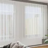 Image de vidaXL Rideau en Dentelle Blanc 240x750cm Polyester