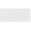 Image de vidaXL Rideau en Dentelle Blanc 245 x 900 cm Polyester