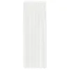 Image de vidaXL Rideau en Dentelle Floral Blanc 280 x 150 cm Polyester, Rideaux pour Salon, rectangulaires, Modernes en Dentelle, filtrant la lumière, Panneaux de confidentialité