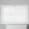 Image de vidaXL Rideau en Dentelle Floral Blanc 140 x 200 cm Polyester