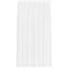 Image de vidaXL Rideau en Dentelle Floral Blanc 245 x 200 cm Polyester, Rideaux pour Salon, rectangulaires, Modernes en Dentelle, filtrant la lumière, Panneaux de confidentialité