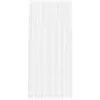 Image de vidaXL Rideau en Dentelle Floral Blanc 280 x 200 cm Polyester, Rideaux pour Salon, rectangulaires, Modernes en Dentelle, filtrant la lumière, Panneaux de confidentialité