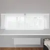 Image de vidaXL Rideau en Dentelle Floral Blanc 120 x 300 cm Polyester