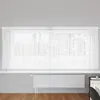 Image de vidaXL Rideau en Dentelle Blanc 300 x 140 cm Polyester