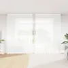 Image de vidaXL Rideau en Dentelle Floral Blanc 300 x 300 cm Polyester