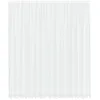 Image de vidaXL Rideau en Dentelle Floral Blanc 260 x 400 cm Polyester, Rideaux en Dentelle légers, Modernes, occultants, pour Vie et Bureau, déco stylée et Intime