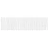Image de vidaXL Rideau en Dentelle Blanc 600 x 100 cm Polyester, Rideaux pour Salon, rectangulaires, Modernes en Dentelle, filtrant la lumière, Panneaux de confidentialité