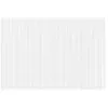 Image de vidaXL Rideau en Dentelle Floral Blanc 220 x 600 cm Polyester, Rideaux pour Salon, rectangulaires, Modernes en Dentelle, filtrant la lumière, Panneaux de confidentialité