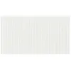 Image de vidaXL Rideau en Dentelle Floral Blanc 245 x 750 cm Polyester, Rideaux pour Salon, rectangulaires, Modernes en Dentelle, filtrant la lumière, Panneaux de confidentialité