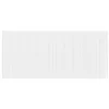 Image de vidaXL Rideau en Dentelle Floral Blanc 245 x 900 cm Polyester, Rideaux pour Salon, rectangulaires, Modernes en Dentelle, filtrant la lumière, Panneaux de confidentialité