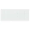 Image de vidaXL Rideau en Dentelle Blanc 1200 x 300 cm Polyester, Rideaux pour Salon, rectangulaires, Modernes en Dentelle, filtrant la lumière, Panneaux de confidentialité