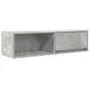 Image de vidaXL Meuble TV Gris béton 100x31x25,5 cm Bois d'ingénierie, Banc TV, Meuble HiFi, Centre de Divertissement, Buffet TV, Meuble multimédia, Console TV