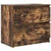 Image de vidaXL Meuble TV chêne fumé 60x35x54 cm Bois d'ingénierie, Support TV, Meuble HiFi, Centre de Divertissement, Buffet TV, Meuble multimédia, Console TV