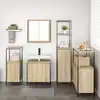 Image de vidaXL Ensemble de mobilier de salle de bain 5 pcs Bois d'ingénierie
