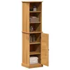 Image de vidaXL Ensemble de mobilier de Salle de Bain avec étagère Vigo 2 pcs, Rangement de Salle de Bain, Bois de pin Rustique, Meubles compacts, décoration Originale, étagères Pratiques
