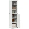 Image de vidaXL Ensemble de mobilier de Salle de Bain avec étagère Vigo 2 pcs, Rangement de Salle de Bain, Bois de pin Rustique, Meubles compacts, décoration Originale, étagères Pratiques