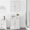 Image de vidaXL Ensemble de mobilier de salle de bain avec étagère VIGO 2 pcs