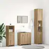 Image de vidaXL Ensemble de meubles salle de bain 4 pcs bois d'ingénierie