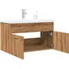Image de vidaXL Ensemble de meubles salle de bain 2 pcs bois d'ingénierie
