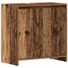 Image de vidaXL Armoire lavabo de Salle de Bain Vieux Bois 60x33x60 cm, Armoire d'évier de Salle de Bain, Meuble d'évier de Salle de Bain, Armoire de Salle de Bain