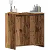 Image de vidaXL Armoire lavabo de salle de bain vieux bois 60x33x60 cm