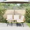 Image de vidaXL Ensemble de canapé de jardin 2 pcs Naturel polyrotin