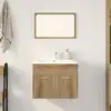 Image de vidaXL Ensemble de meubles salle de bain 2 pcs bois d'ingénierie