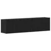 Image de vidaXL Meubles TV 2 pièces Chêne Noir 160 x 30 x 41 cm Bois d'ingénierie