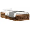 Image de vidaXL Cadre de lit sans Matelas Vieux Bois 90x200 cm Bois ingénierie