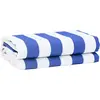 Image de vidaXL Remplacement de store Bleu et Blanc 1000 x 160 cm