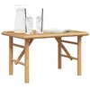 Image de vidaXL Table Basse Marron 70 x 40 x 36 cm Bambou, Table Basse en Bambou Moderne, Surface Pratique, Accent pour Le Salon, Usage Quotidien, déco Minimaliste