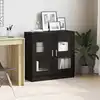 Image de vidaXL Bibliothèque Chêne noir 82,5 x 30,5 x 80 cm Bois d'ingénierie
