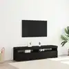 Image de vidaXL Meuble TV 2 pcs Chêne noir 75 x 35 x 40 cm Bois d'ingénierie