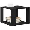 Image de vidaXL Table Basse Chêne Noir 40 x 40 x 30 cm Bois d'ingénierie, Table Basse Moderne pour Salon, en Bois, élégante et Fonctionnelle pour Un décor Cool