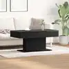 Image de vidaXL Table basse Chêne noir 96 x 50 x 45 cm Bois d'ingénierie