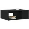 Image de vidaXL Table Basse Chêne Noir 90 x 67 x 33 cm Bois d'ingénierie, Table Basse Moderne pour Salon, Bois Design, Accents Fun et Utilité au Quotidien