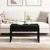 Image de vidaXL Table basse Chêne noir 68 x 50 x 38 cm Bois d'ingénierie