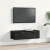 Image de vidaXL Meuble mural Chêne noir 68 x 30 x 20 cm Bois d'ingénierie