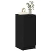 Image de vidaXL Buffet à Chaussures Noir Chêne 30x35x70 cm en Bois d'ingénierie