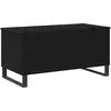 Image de vidaXL Table basse Chêne noir 90 x 44,5 x 45 cm Bois d'ingénierie