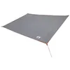Image de vidaXL Tarp résistant à l'eau Gris et Orange, Auvent extérieur, Ombre Portable Moderne, matériaux imperméables, abri de Caravane, Couvert temporaire