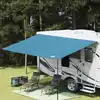 Image de vidaXL Tarp résistant à l'eau avec toit Bleu