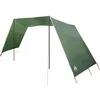 Image de vidaXL Tarp résistant à l'eau avec Toit, Jardin et Terrasse, Matériaux Modernes imperméables, Auvent Portable, Facile à Monter
