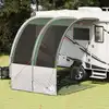 Image de vidaXL Tarp résistant à l'eau Arche avec toit