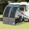 Image de vidaXL Tarp résistant à l'eau Arche avec toit