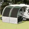Image de vidaXL Tarp résistant à l'eau Arche avec toit
