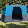 Image de vidaXL Tente intérieure avec toit Bleu 280 x 220 x 176 cm taffetas
