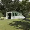 Image de vidaXL Tente familiale avec toit Vert 762 x 655 x 218 cm taffetas